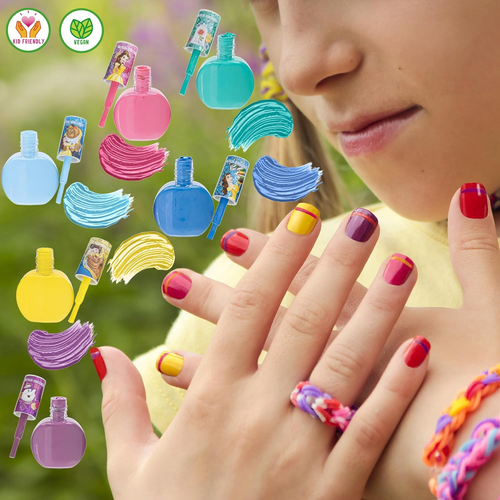 Pinturas Esmalte De Unas Niñas Pequeñas Princesas No Toxico 18 Pinturas - Imagen 4 de 12