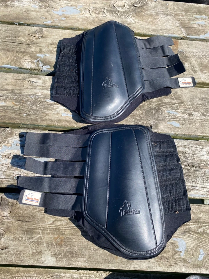 Botas de férula trasera de caballo Nunn Finer M usadas Foto 3 de 3