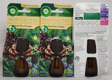 (3 Ct) Air Wick Essential Mist Oil Refills Air Freshener FRESH PINE & JUNIPER