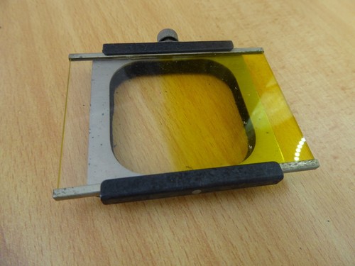 GENUINE ROLLEI ROLLEIFLEX GRADUATED YELLOW FILTER & HOLDER FOR BAY 1 HOOD - Picture 5 of 5