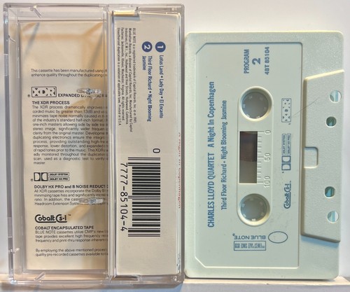 Charles Lloyd Quartet : A Night In Copenhagen (Cassette Tape) *Rare* *Very Good* - Picture 2 of 2