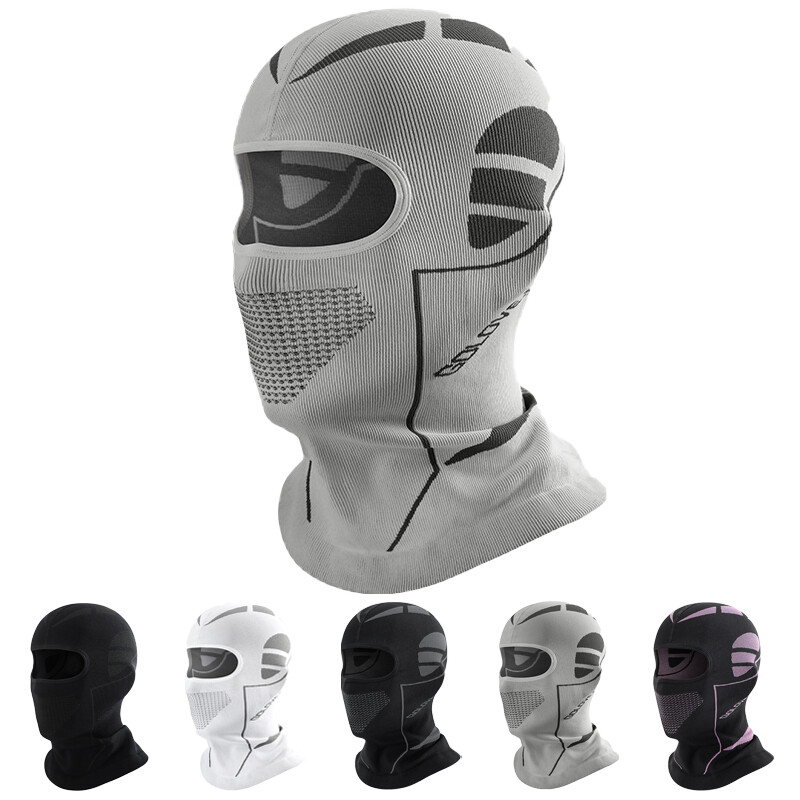 Campana de pasamontañas para motocicleta a prueba de viento máscara facial térmica cuello tubo casco delineador sombrero