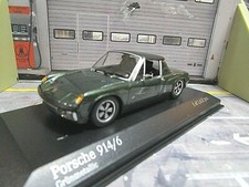 VW PORSCHE 914 /6 914/6 Sportwagen 1970 dark green grün met Minichamps  1:43 