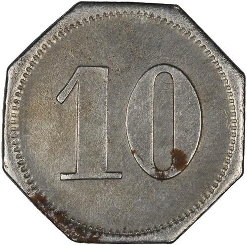 Germany (Heilingenhafen, Schleswig-Holstein) c.1918 10 Pfennig EF - Picture 2 of 2