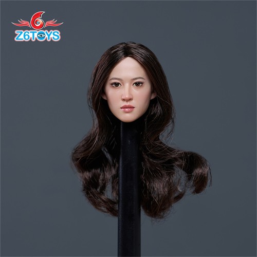 Figura de acción Z6TOYS 1/6 hembra ojos rodantes cristal cabeza Liu tallada ajuste 12 pulgadas - Imagen 10 de 19