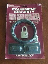 Technalock Security Lock S360B Keeps Laptops, Desktops  Office Equipment Safe