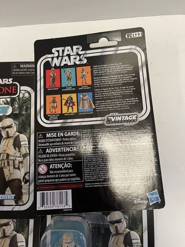 Menge 4 Star Wars Vintage Scarif Stormtrooper VC133 3,75" Figur Shoretrooper - Bild 3 von 3