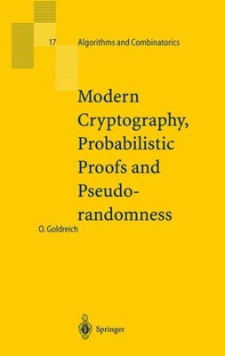 Moderne Kryptographie, probabilistische Beweise und Pseudorandomness, Hardcover von...