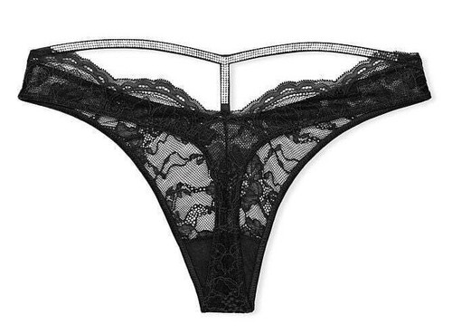VICTORIA'S SECRET SHINE STRAP RHINESTONE THONG PANTY BLING XS S M L XL XXL NWT - Picture 14 of 86