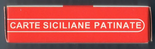 Playing Cards Carte da Gioco Siciliane Patinate New Old Stock NOS MA0019 - Imagen 3 de 3