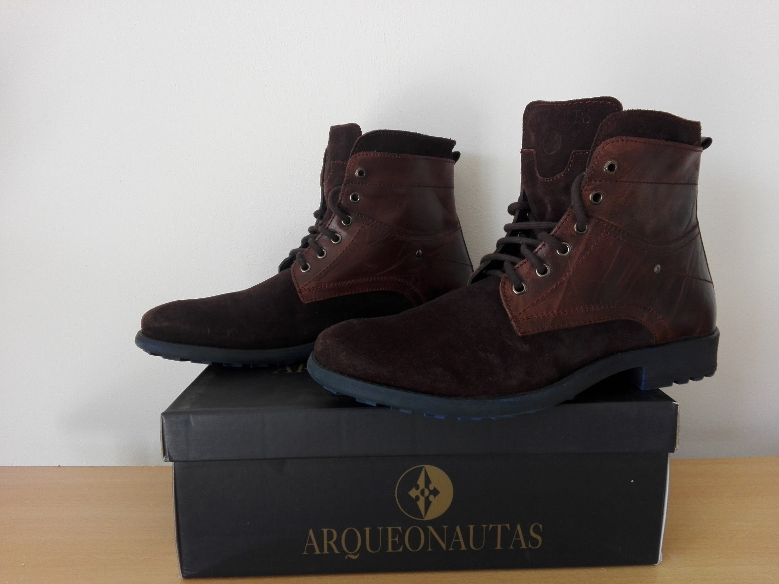 Arqueonautas NAGOYA - 1 Leder Stiefel Boots Braun Gr 45 Stiefel Schuhe Winter Arqueonautas NAGOYA - 1 Leder Stiefel Boots Braun Gr 45 Stiefel Schuhe Winter