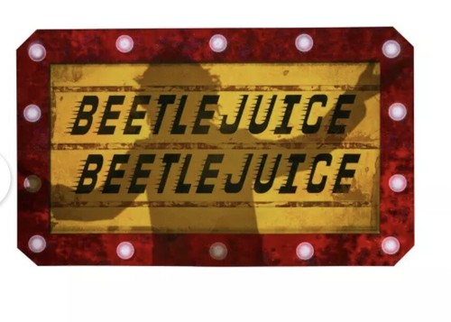 Spirit Halloween Light-Up Beetlejuice Doormat