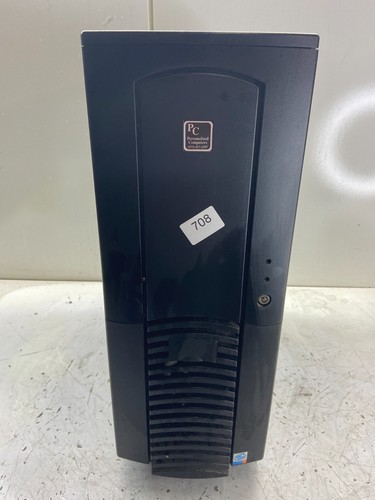 Vintage Retro ATX Computer Case Black - Afbeelding 2 van 4