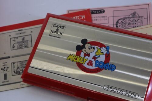 Nintendo Game & Watch MS Mickey & Donald DM-53 Made in Japan Top Zustand - Bild 7 von 24
