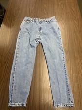 Levi's 512 Slim Fit Skinny Leg Blue Denim Women's Size 14 Petite M. Medium Wash