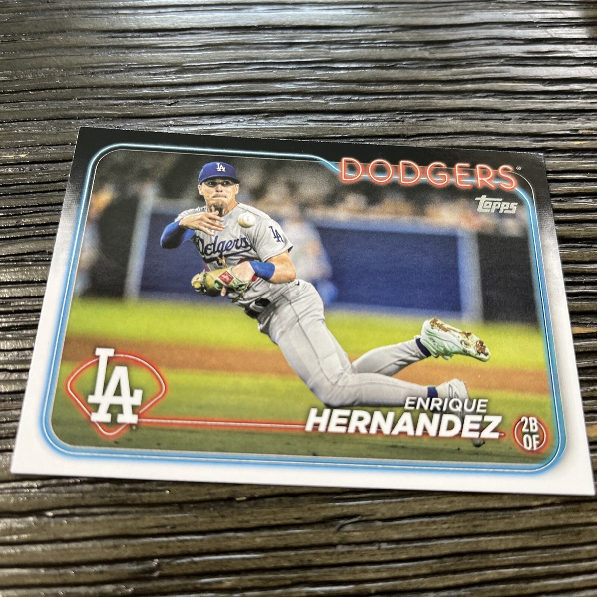 2024 Topps Series 2 Base 398 Enrique Hernandez, Los Angeles