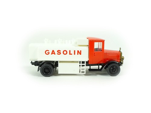 Roskopf NOSTALGIE Mercedes-Benz L 5 Tankwagen Gasolin, Roskopf 36201 OVP - Bild 2 von 3