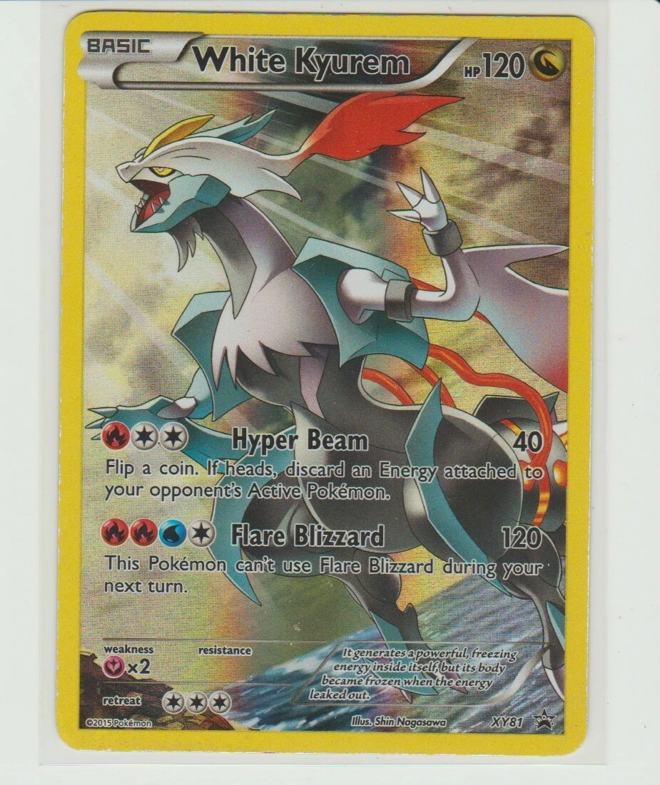 Pokemon White Kyurem Shiny