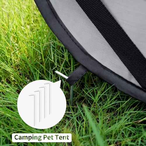36In Portable Large Dog Bed - Pop up Dog Kennel, Indoor Outdoor Crate for Pets, - Picture 6 of 12