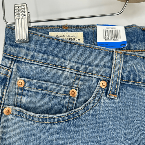 Levi’s 505 Regular Performance Cool Stretch Cropped Jeans Size 30 NWT Vacation - Picture 4 of 11