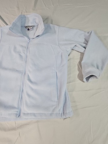 Columbia Sportswear Company Jacket Women M Blue Fleece Zip Up Front Pockets - Bild 4 von 11