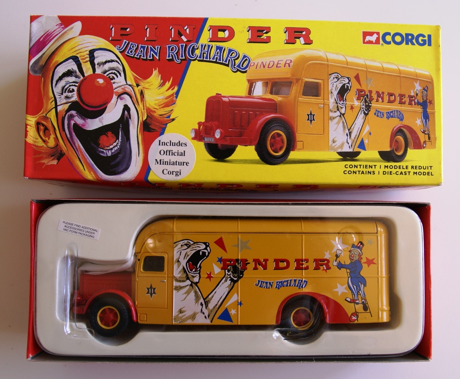 CORGI HERITAGE fourgon PINDER CORGI HERITAGE fourgon PINDER