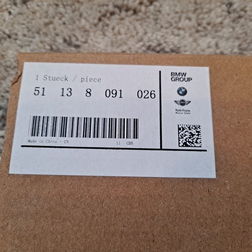 2017-18 BMW G14 G15 G16 M850 840I RH FENDER MOLDING TRIM DUCT AIR OEM. READ - Picture 6 of 7