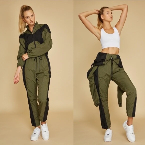 Nike Lab M Sportswear Swoosh Utility Windbreaker Jumpsuit