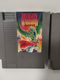 NES Dragon Warrior 1 & 2 Lot Nintendo Entertainment System 