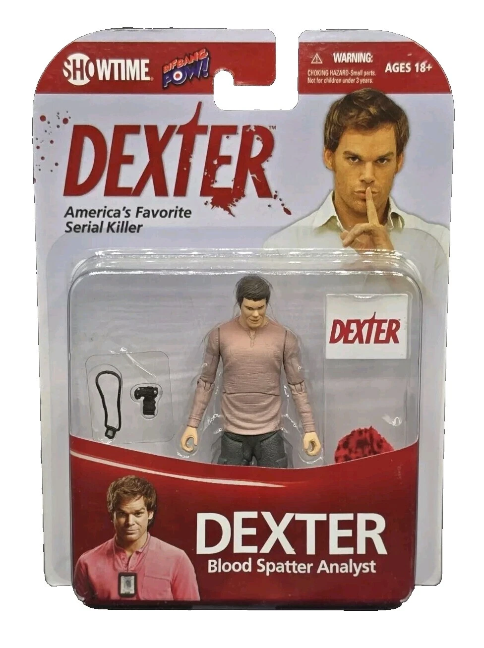 Acción Bif Bang Pow Dexter Figuras de Acción