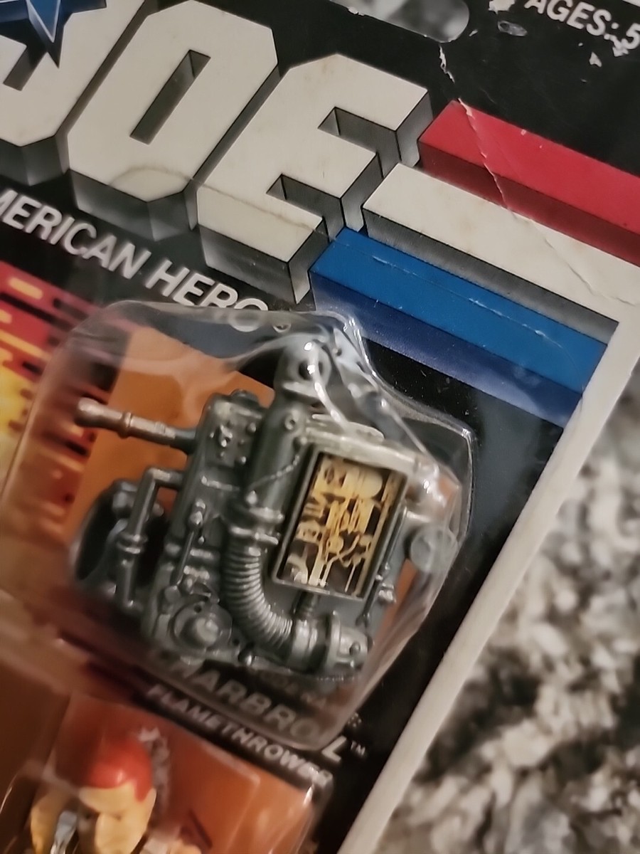GI Joe アクションソルジャー フィギュア 火炎放射器 レトロ GI
