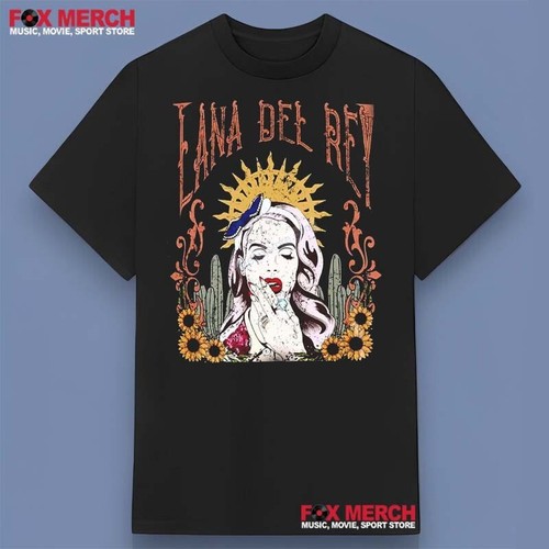 Lana Del Rey Vintage Retro T-Shirt Gift For Fans Size S to 5XL - Afbeelding 1 van 4