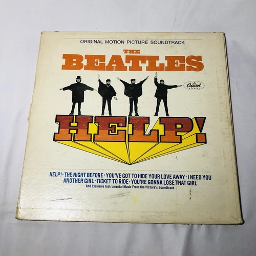 The Beatles Help! 1965 Vinyl LP Capitol Mono MAS-2386 VG/VG+