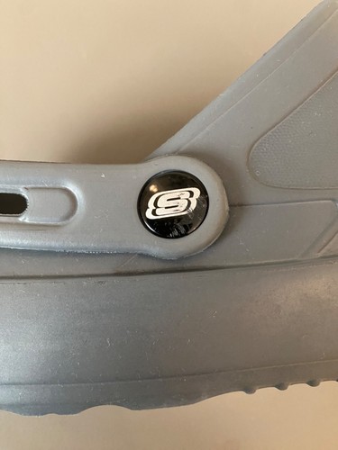 Men's Skechers SLIP ON Garden Clogs SIZE 10 GRAY Perforated Pool Side Shoes - Imagen 13 de 24