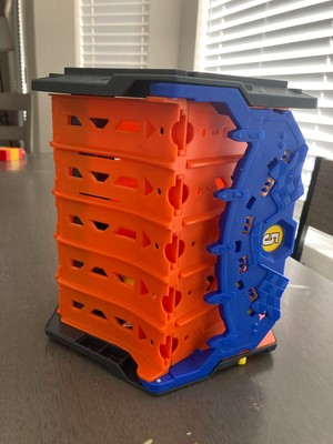 Roll Out Raceway Track Set Combines Racing And Storage In One 5-Lane Raceway New