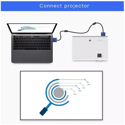 50er-Pack 1,5 m VGA/SVGA 15-Pin Stecker auf Stecker PC auf LCD Monitor Verlängerungskabel - Bild 3 von 10
