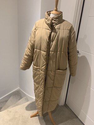 Asos Longline Puffer Jacket Topshop DTT Lindzi Longline Double