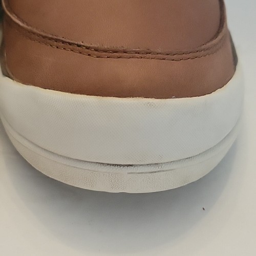 Irish Setter Shoes Mens Size 8  Angler Leather Lace Up Boat Loafer Brown  - Picture 9 of 16