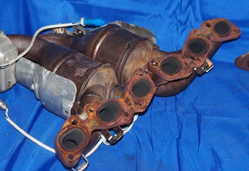 Aston Martin Rapide DB9 DBS Vantage 6.0L V12 Exhaust Manifold Head Pair 40K Mi - Picture 10 of 14