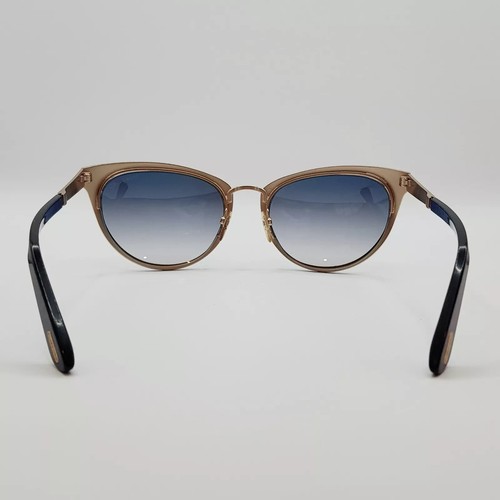 TOM FORD Womens Authentic Nina TF373 Matte Gold Deep Purple Sunglasses w/ case - Picture 11 of 17