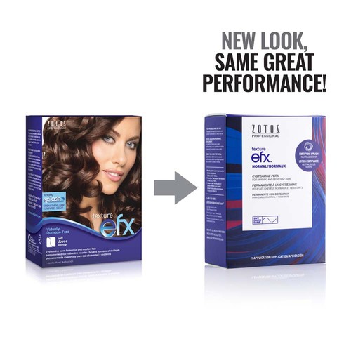 SALON BEAUTY ZOTOS HAIR CURLING TEXTURE THIO FREE EFX PERM - NORMAL RESISTANT - Picture 2 of 2
