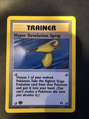 73/75 | Hyper Devolution Spray | Neo Discovery | Pokemon Karte | NM - 1. Edition