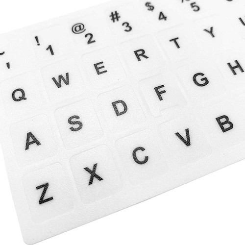 English Letters Keyboard Stickers Frosted PVC Tablet Computer New Keyboard G8I3 - Photo 10/15