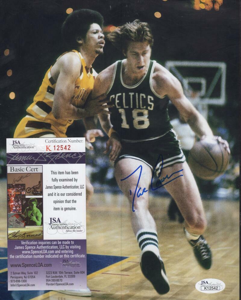 DAVE COWENS BOSTON CELTICS SIGNED AUTOGRAPHED 8X10 PHOTO JSA K12542 
