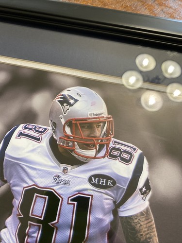 Aaron Hernandez Signed 16x20 Photo Psa Dna Coa Patriots Autographed - Picture 6 of 11