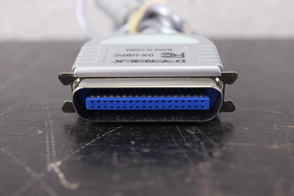 Dynex USB to Parallel Adapter Cable 6 FT USB 2.0 Model DX-UBPC W/ Disc - Image 2 of 4