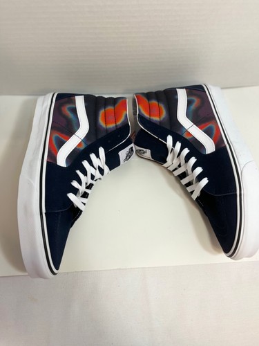 Vans SK8 Hi (Dark Aura) Mehrfarbig Schwarz True White Herren Sportschuhe Größe 10 - Bild 7 von 11