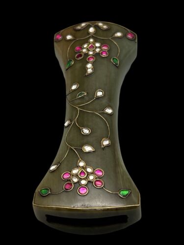 Mughal Jade Hilt With Gem Set Collectors Piece 18th Century - Picture 4 of 15