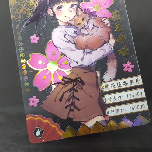 Demon Slayer TGR-027 Kanao Tsuyuri Plastic Clear Card Holo Foil Little Dino - Picture 5 of 7