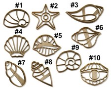 Muscheln Pearl Biscuit stamp / cookie cutter ...